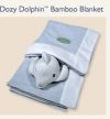 Детское Одеяло из натурального бамбукового волокна, Сонный Дельфин, Dozy Dolphin Bamboo Blanket, одеяло в кроватку, для детей от рождения до 5 лет, одеяло для новорожденного, качественные одеяла для детей, детское одеяло